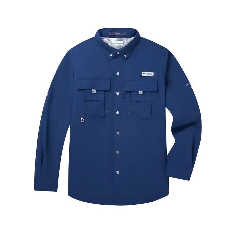 Columbia Fishing Collection Bahama Shirt Unisex Blue