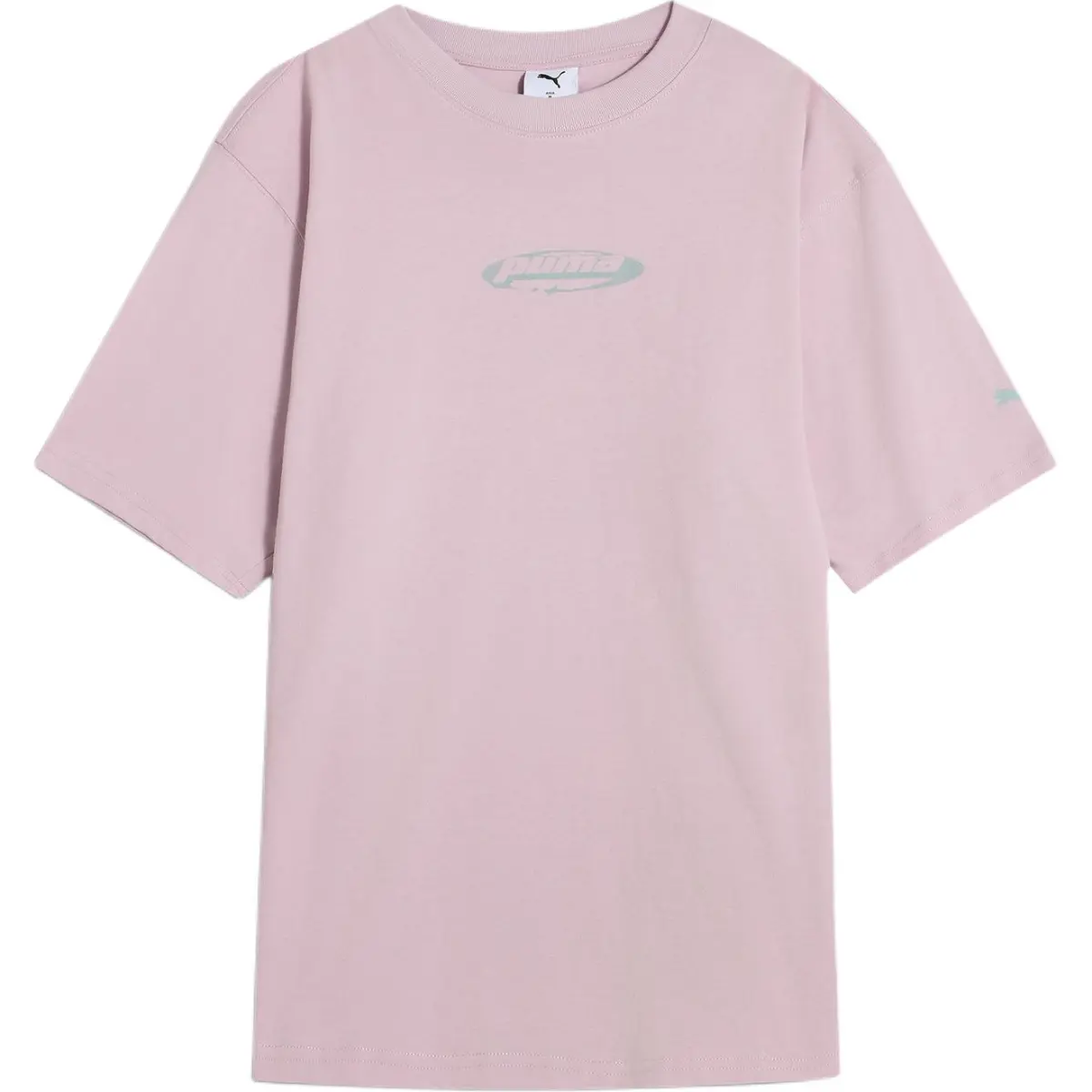 PUMA Graphic SS25 T Shirt Unisex Light Purple 90