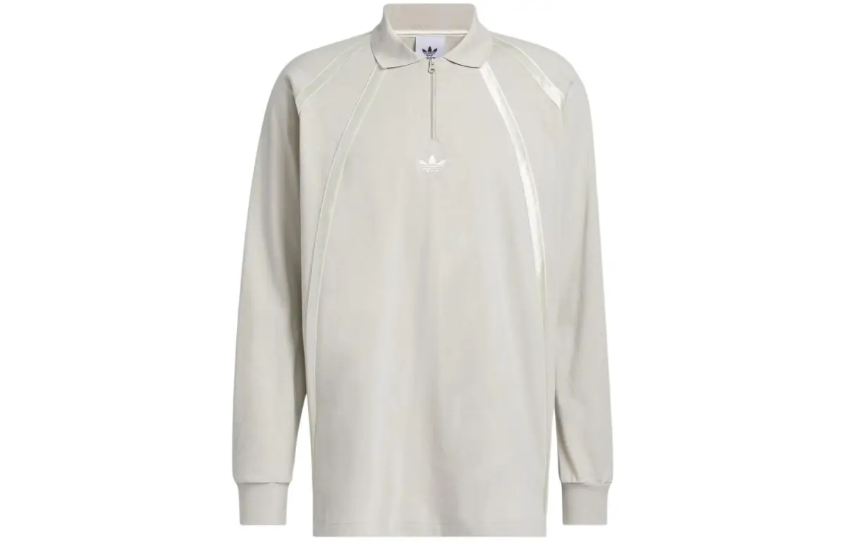 Adidas Originals RUGBY Polo Shirt Unisex Gray