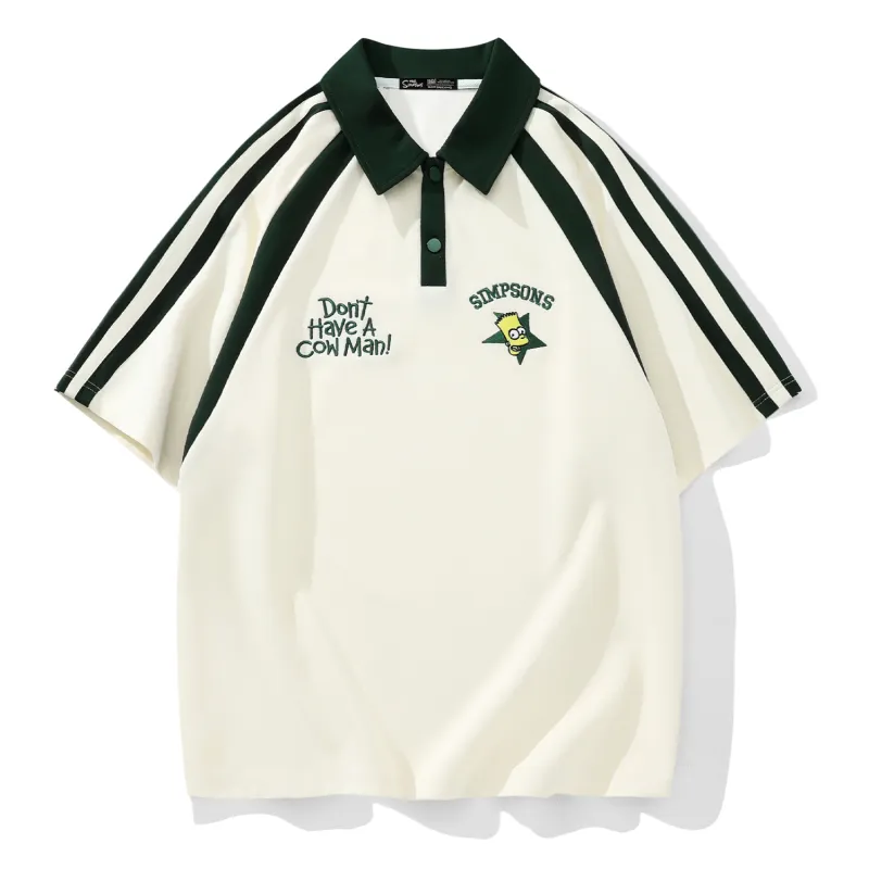 The Simpsons Polo Shirts Unisex