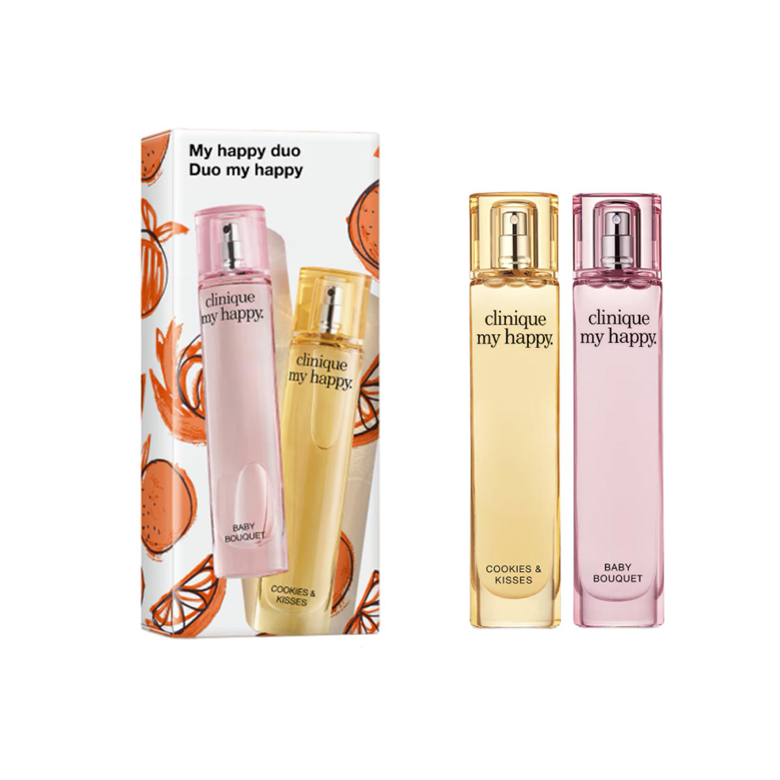 CLINIQUE Perfume Sample Set My Happiness Box Sample Perfume Set Eau De Parfum EDP Pink Pepper Apple 15ml+15ml