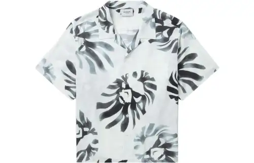 A BATHING APE Shirts Men's Lapel Moderate Shirt