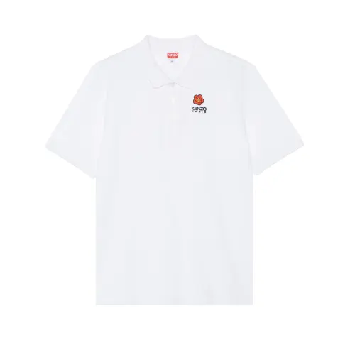 KENZO Boke Flower Embroidered Polo Shirt