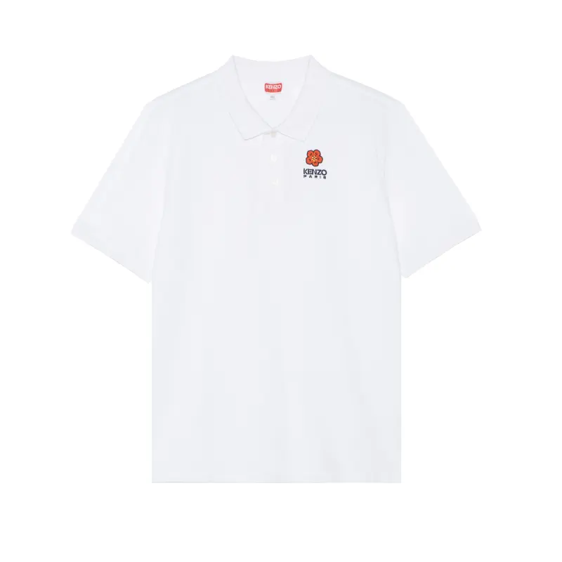 KENZO Boke Flower Embroidered Polo Shirt
