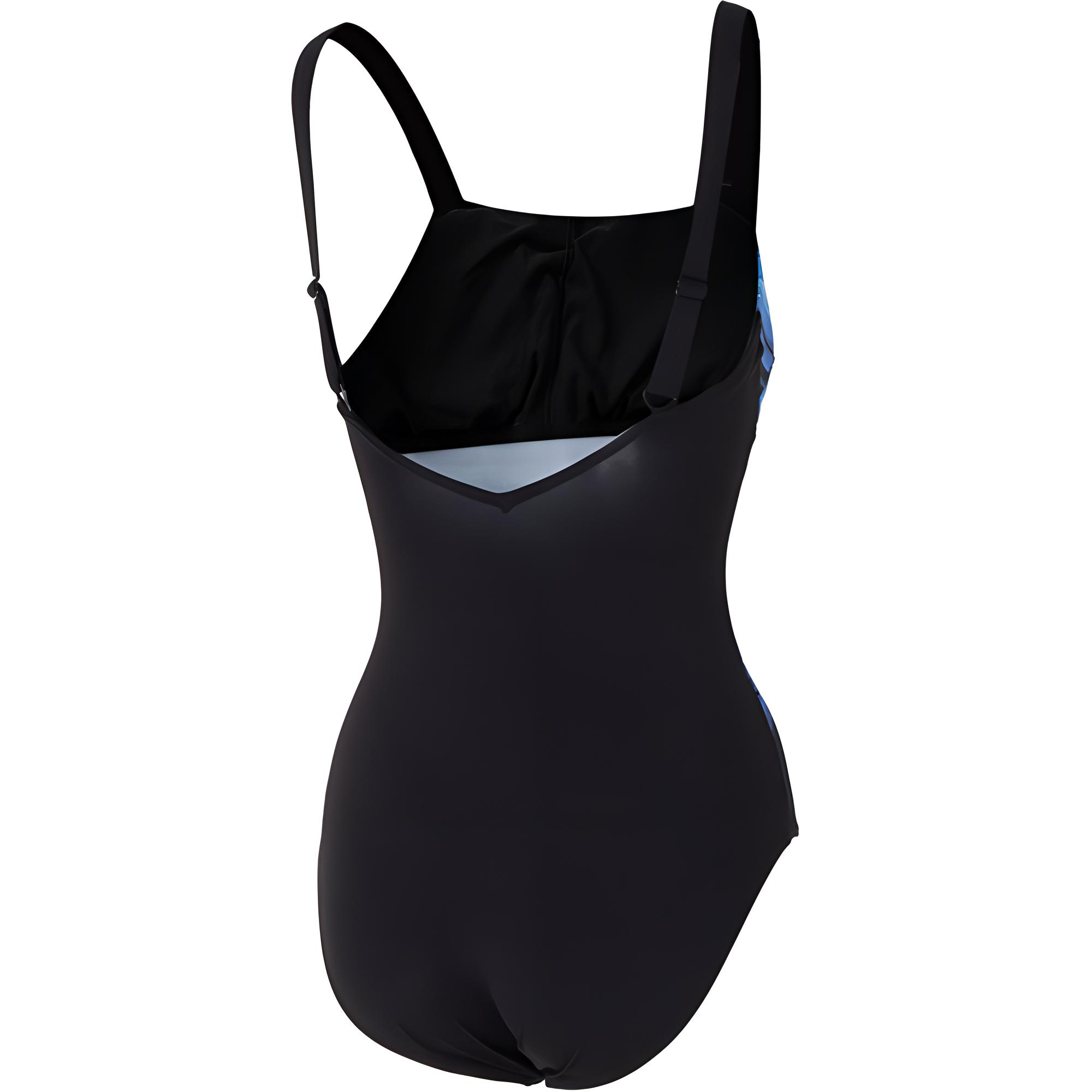 Speedo One piece Swimsuit Women’s Blue Black