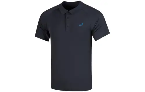 Asics D.FRESH Polo Shirt Men's Dark Gray