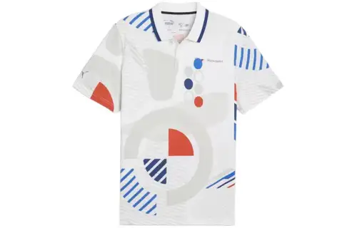 Puma x Bmw M Motorsport Aop geometric-print polo shirt