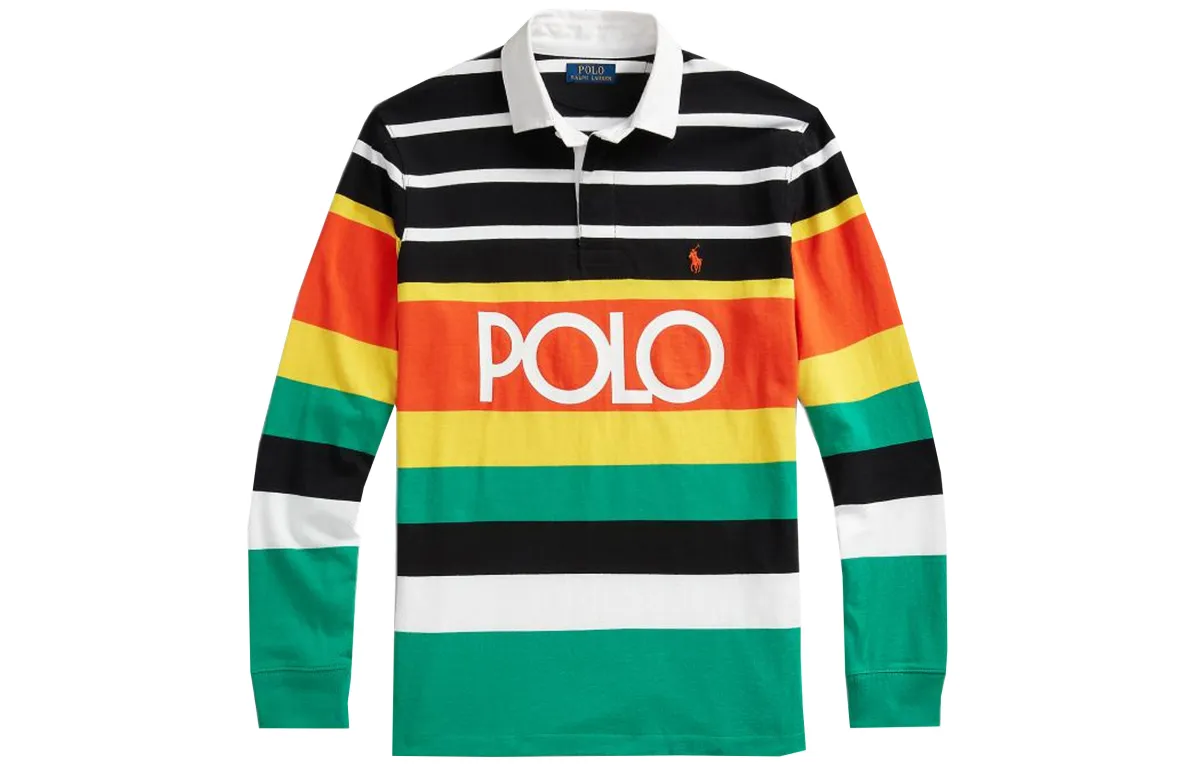 Polo Ralph Lauren Logo stamp Knitted Polo Shirt