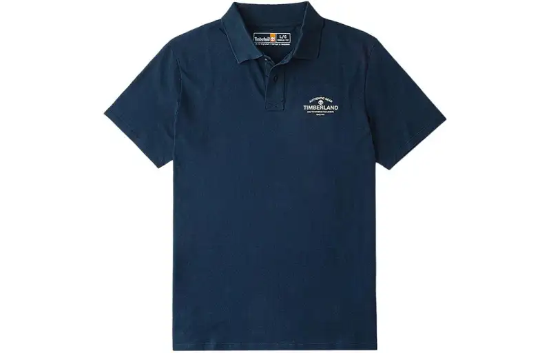 Timberland Polo Shirt Men's Dark Sapphire