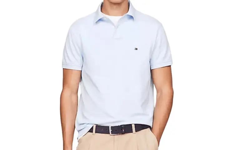 Tommy Hilfiger FW23 Polo Shirt Men's Blue