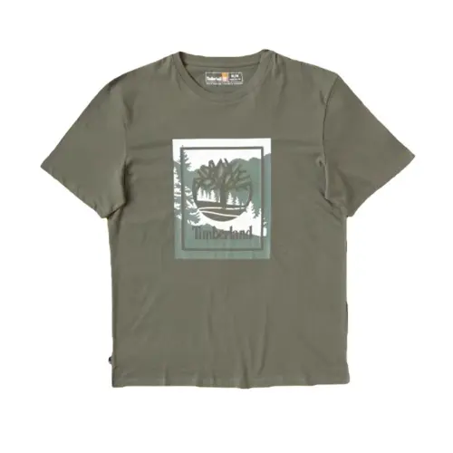Timberland T Shirt Men's Army Green