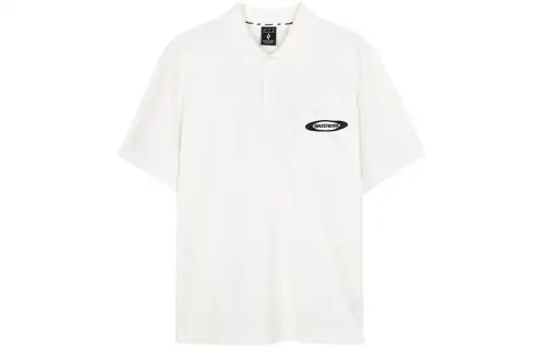 Skechers Polo Shirt Men's Marshmallow White