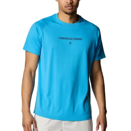 Under Armour Curry Tech T Shirt Men's Blue