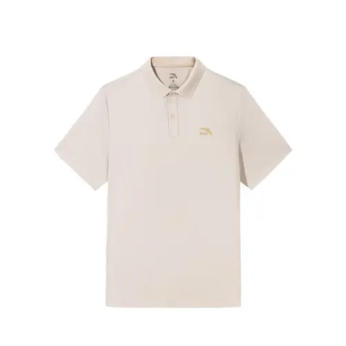 Anta Life Collection Polo Shirt Men's Gravel Gray