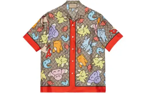 GUCCI Animal Print Shirt