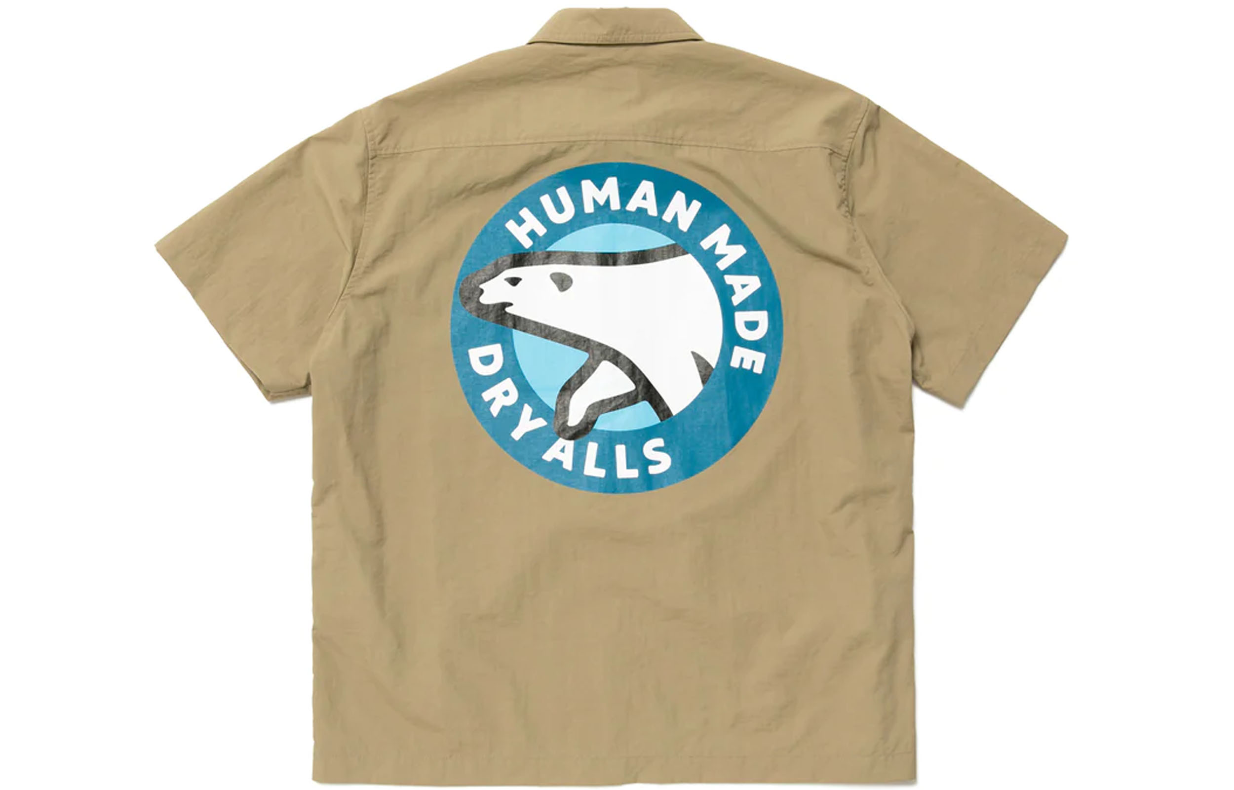 Рубашка Human Made Polar Bear Print Shirt (черная)