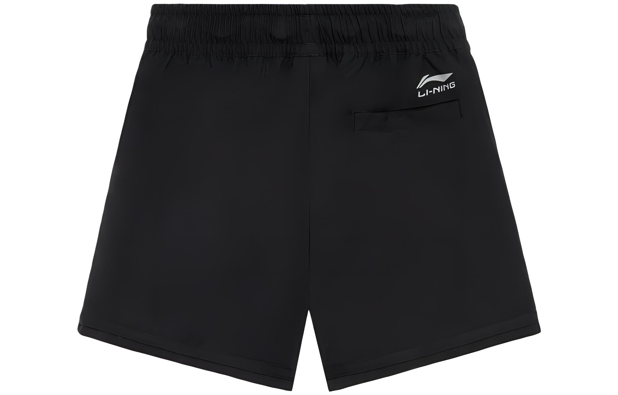 Li Ning Sports Shorts Women’s Black Moderate Woven Shorts
