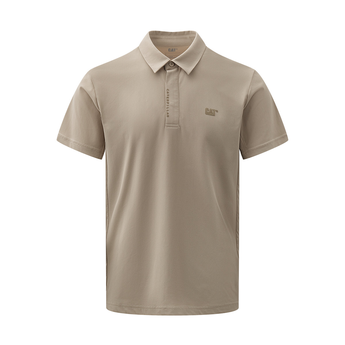 Мужская футболка-поло CAT CAT SS25 Polo (зеленая)