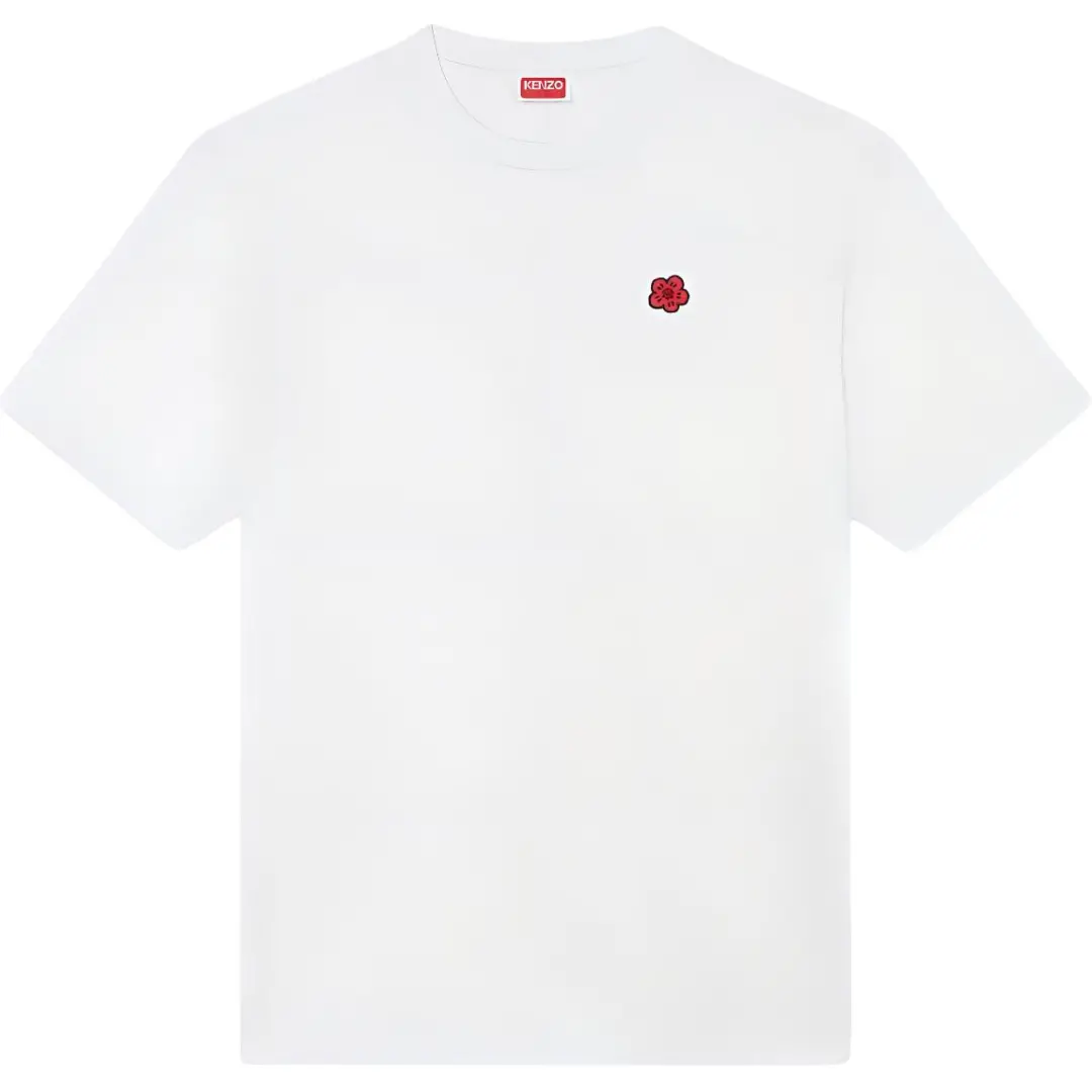 KENZO Boke Flower Embroidered Crewneck T Shirt