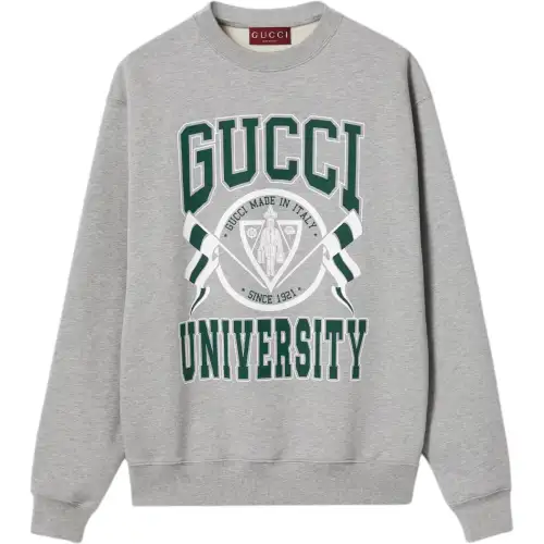 GUCCI Printed Jersey Sweatshirt