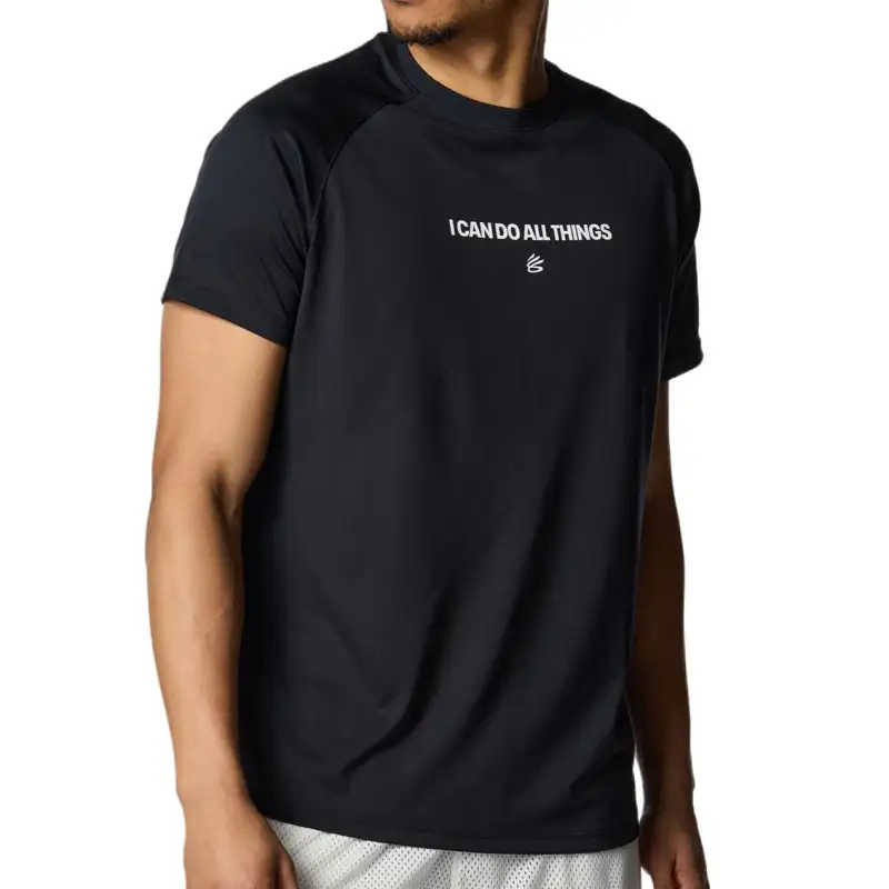 Under Armour Curry Tech T Shirt Men's Black