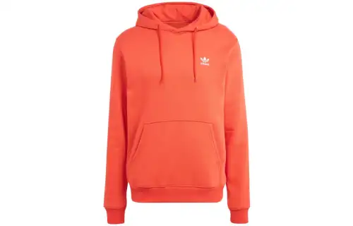 Adidas Originals Sweatshirts Men's Bright Red Hooded Moderate Regular