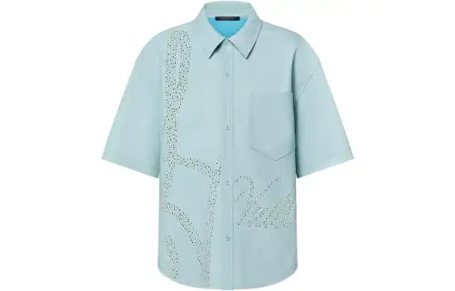 LOUIS VUITTON FW23 Shirt Men's Sky Blue