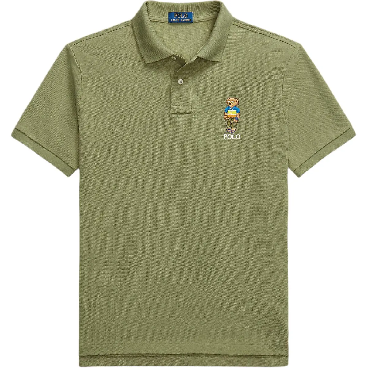 Polo Ralph Lauren Polo Bear Polo Shirt Custom Slim Fit Men's Green