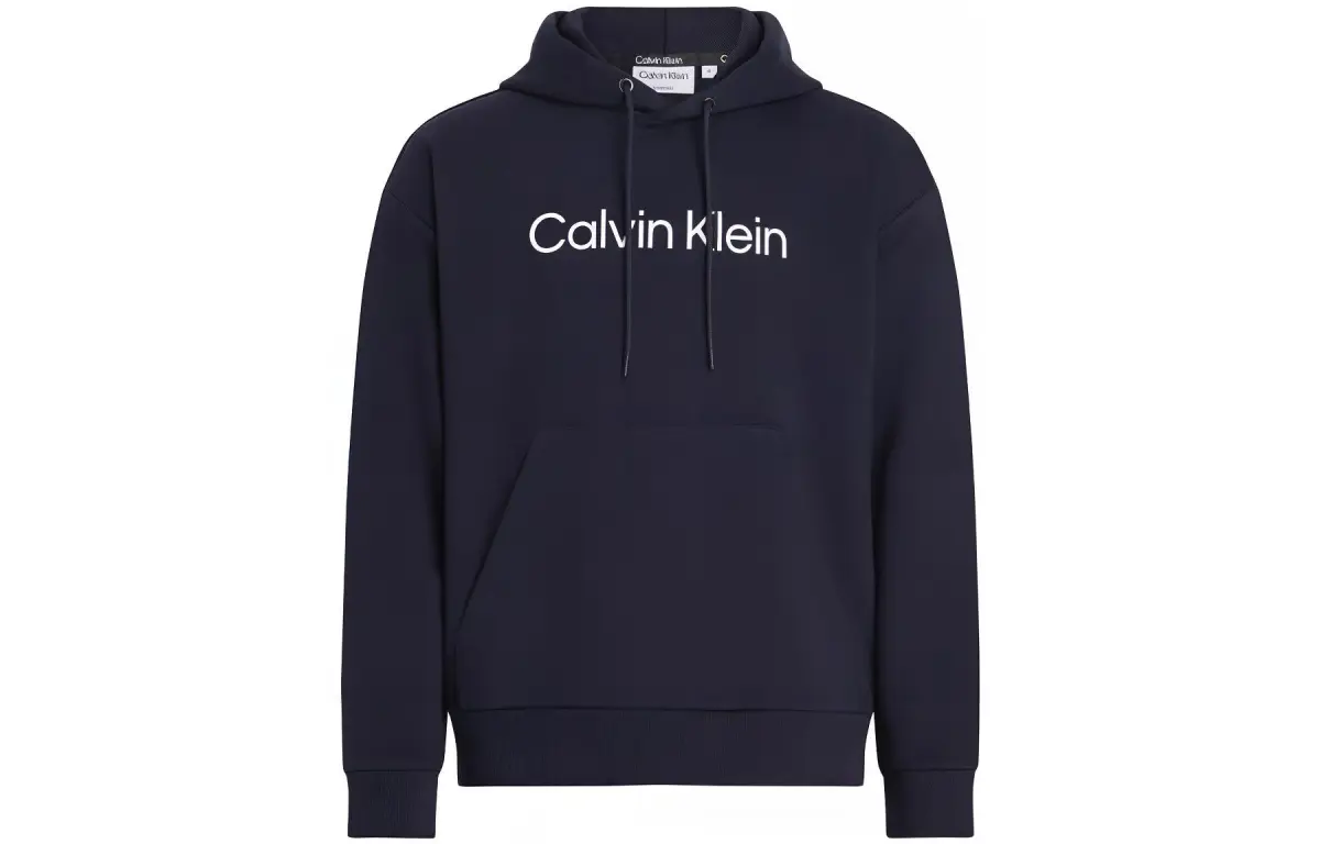 Calvin Klein Logo print Cotton Hoodie