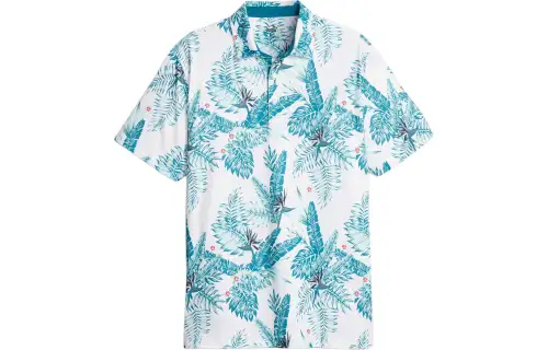 PUMA Polo Shirt Men's Pacific Green