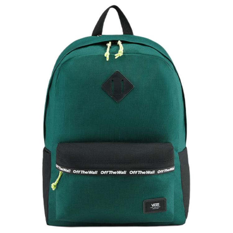 Vans Nylon Fabric Backpack Unisex Green