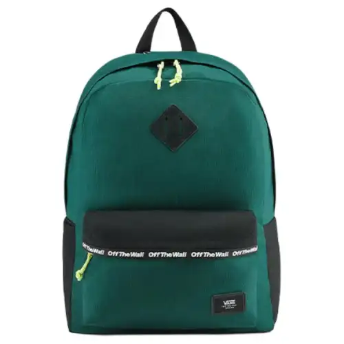 Vans Nylon Fabric Backpack Unisex Green