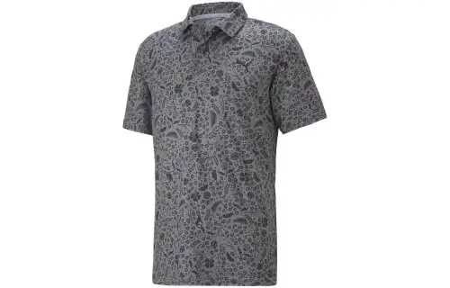 PUMA Polo Shirt Men's Dark Gray