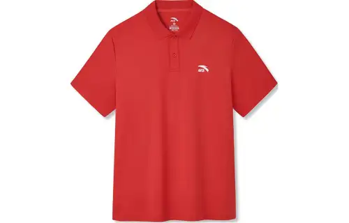 Anta Polo Shirt Men's Classic Red