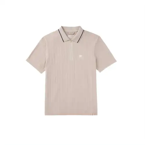FILA Challenger Cable Zip Polo Shirt Men's Capricorn 921