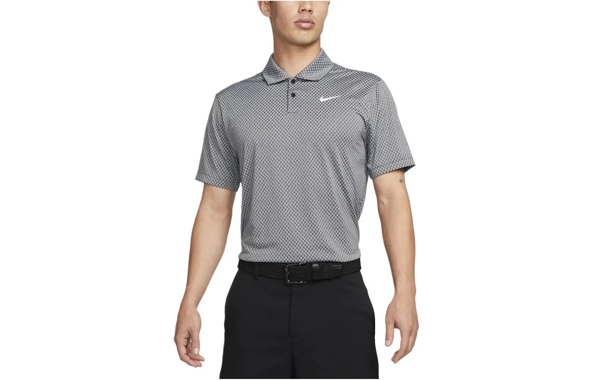 Nike Dri FIT Polo Shirt Men's Dark Smoke Gray
