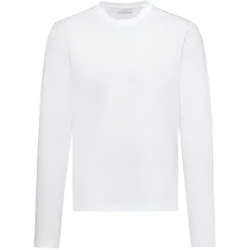 PRADA Logo Plaque Long-sleeved T-shirt