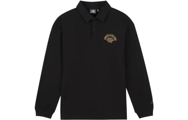 New Balance Polo Shirt Unisex Black