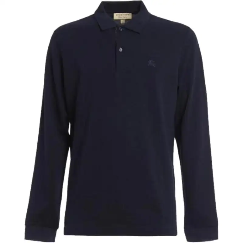 Burberry Polo Shirt Men's Dark Blue