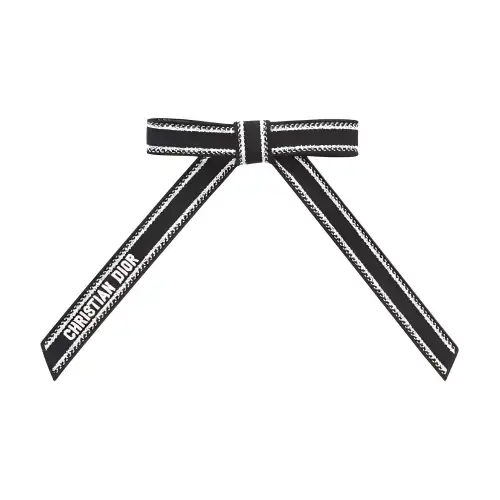 DIOR Polypropylene Hair Clips Women's Black/White