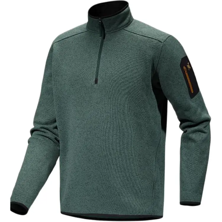 Arcteryx COVERT LT Sweatshirts Men's Stand Collar Moderate Straight Fit