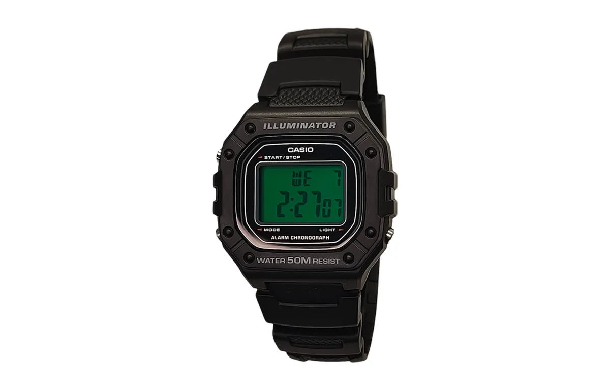 CASIO Custom Collection Quartz Movement Watch Men's Watches Black Dial