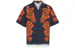 PRADA Shirts Men's Multicolor Cuban Collar Moderate Other