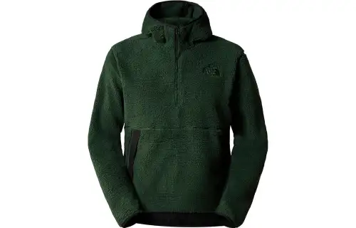 THE NORTH FACE CAMPSHIRE Fleece Clothing Men's Pine Needle Green