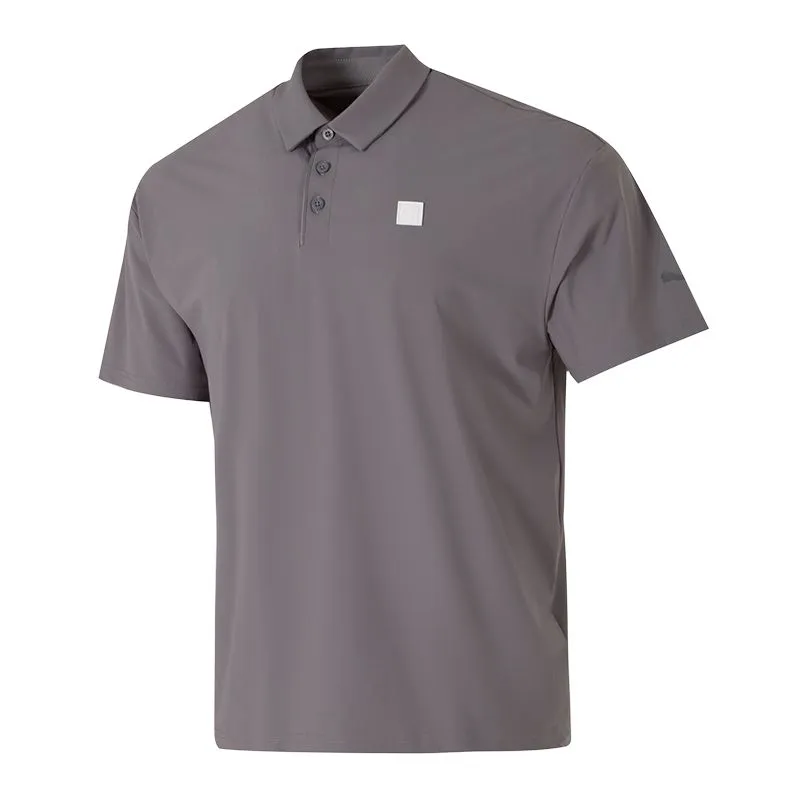 PUMA Sports Life Collection SS25 Polo Shirt Men's Gray