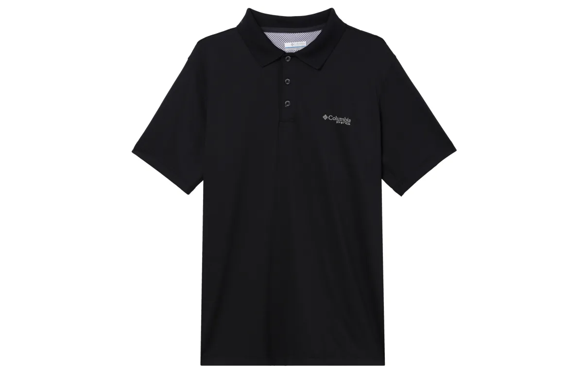 Columbia Polo Shirt Men's Black