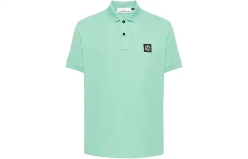 STONE ISLAND Slim Fit Short Sleeved Polo Shirt
