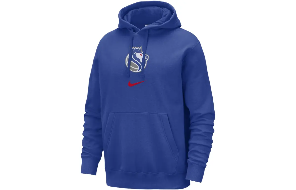 Nike NBA Sacramento Kings Club Fleece City Edition Sweatshirt City Edition, Sacramento King Club Men's Blue