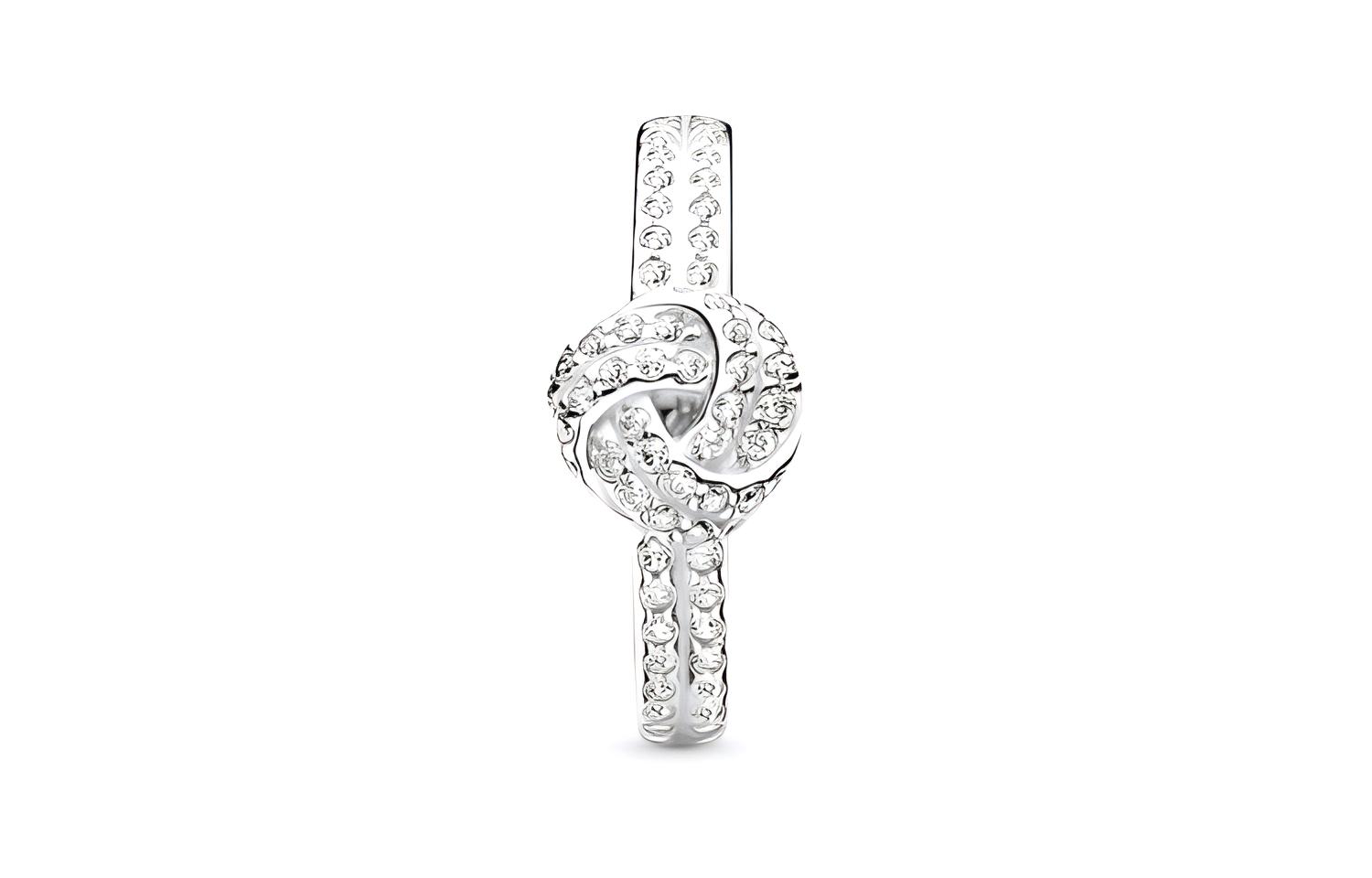Женское кольцо Pandora (серебряное) — фото 3