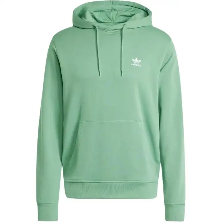 Adidas Originals Trefoil Essentials Hoodie Sweatshirt Men's Green